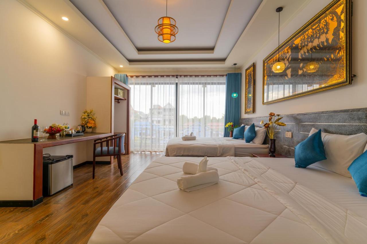 Вілла Angkor Rithy Boutique Team Сіємреап Екстер'єр фото